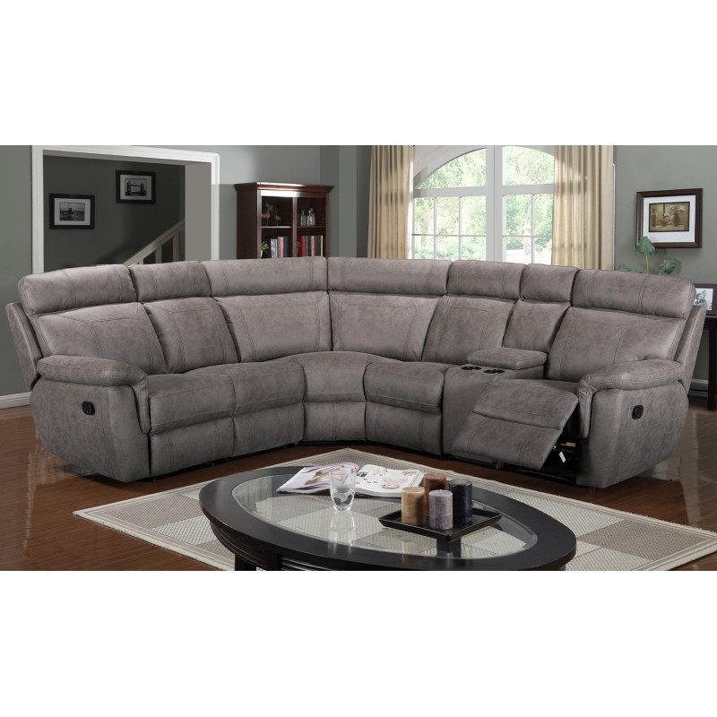 VL Baxter Armless Sectional Corner Group Grey